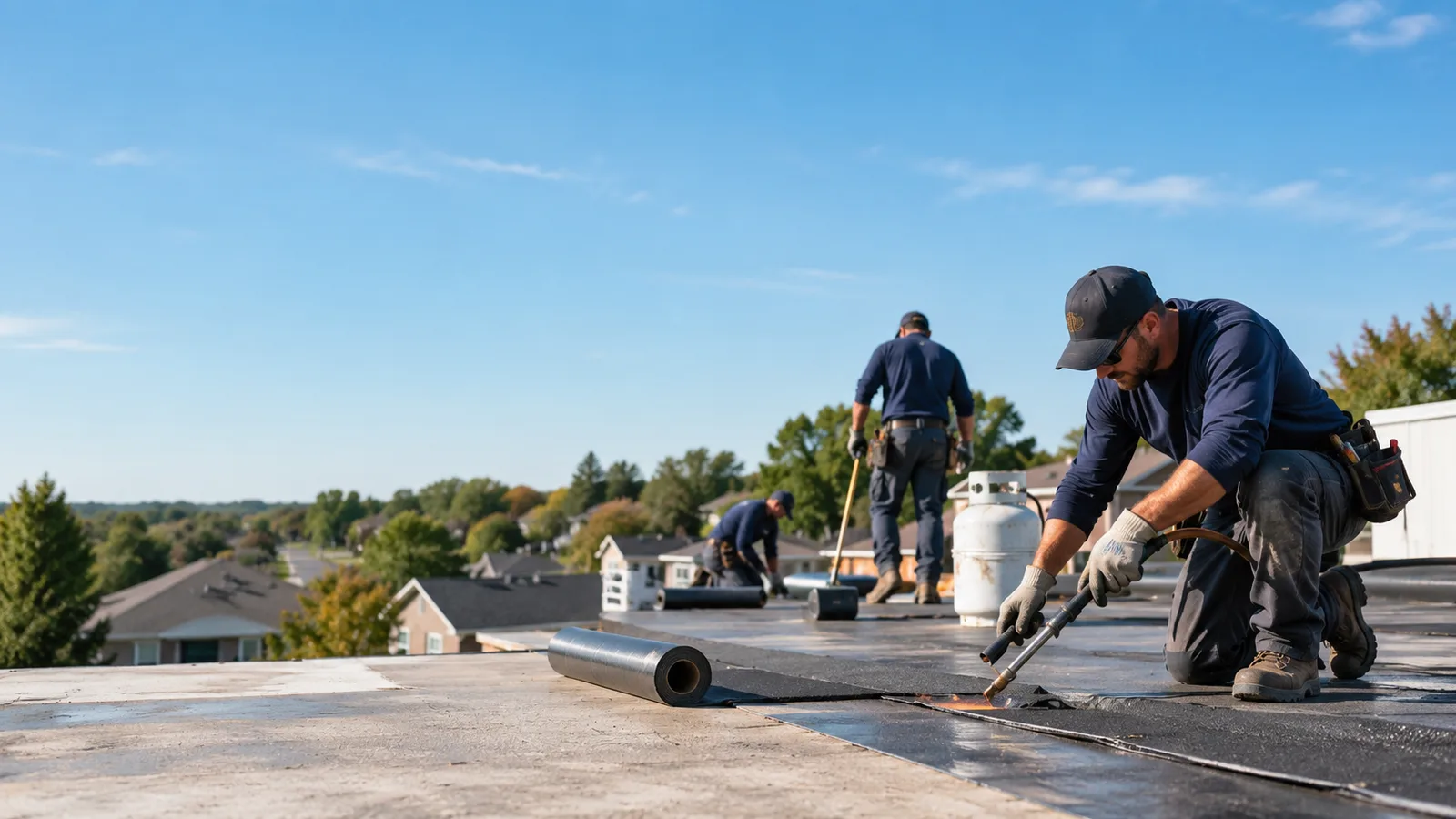Flat Roof Leak Repair providers in Fairborn, OH